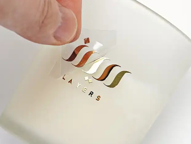 3D Metal transfer transparent stickers.3D Gold stickers,3D Silver ...